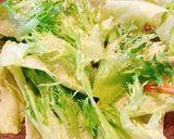 たっぷりレタスとチーズのホットサラダ作り方2写真