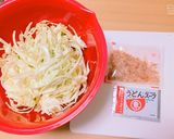 濃い味！ご飯が進む節約キャベツ焼き！作り方2写真
