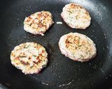 (1人200円)豚挽肉と大葉の味噌つくね作り方3写真