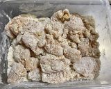 節約☆鶏パン粉焼きの甘酢マヨ和え作り方4写真