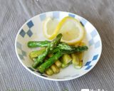 2分完成！時短が命！アスパラレモン作り方1写真