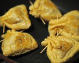 詰めて焼くだけ♪油揚げの納豆はさみ焼き作り方3写真