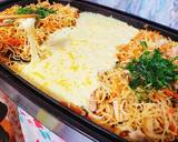 ホットプレートでチーズダッカルビ焼きそば作り方3写真