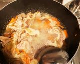 男料理 ごぼうとにんじん 豚バラの甘辛煮作り方5写真