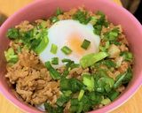 こりゃうまい！ピリ辛そぼろ丼★作り方6写真