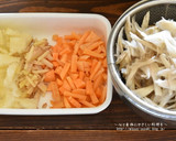 ごぼうたっぷり牛めし【冷凍・作り置き】作り方2写真