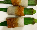もう一品　ちくわとおくらの炒め物作り方3写真