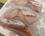 バター醤油で白身魚のホイル焼き♡作り方1写真
