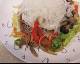 ダイエット！大根で、塩焼きそば風作り方10写真