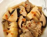 鶏もも肉とたけのこの柔らかこっくり煮作り方10写真