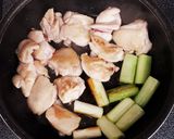 鶏南蛮猿麺(乾麺)作り方2写真