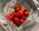 簡単キッズレシピ♪おうちでいちごアイス作り方1写真