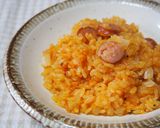 炊飯器でケチャップライス♪作り方4写真