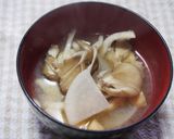 舞茸と大根の味噌汁♪舞茸と大根香る♪作り方6写真