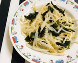 モヤシとワカメ サラダやお刺身のお供に作り方3写真