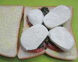 おひとりさまのジェノベーゼでトマトサンド作り方4写真