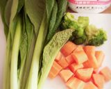 ★お酢入りグリーンスムージー★作り方1写真