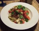 超簡単!バジルとトマトの冷製パスタ♪作り方3写真
