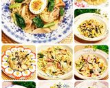 簡単ランチ❇️小松菜クリームパスタ作り方10写真
