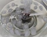 とろける食感☆苺とこしあんの水まんじゅう作り方5写真