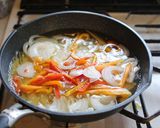 フライパンひとつチーズ&野菜パスタランチ作り方3写真