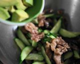 豚肉とパクチーのタイ風サラダ作り方5写真