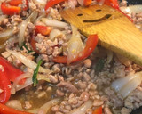 【簡単・本格】タイ風♩鶏挽肉ガパオライス作り方7写真