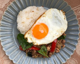 【簡単・本格】タイ風♩鶏挽肉ガパオライス作り方10写真