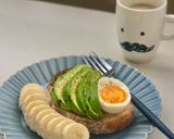 【簡単・時短】アボカドと卵のトースト作り方5写真