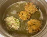 マグロと豆腐のふわふわあげ　QC ねぎ作り方1写真