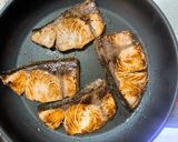 絶品✨しょうがたっぷり　ブリの照り焼き作り方5写真