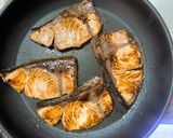 絶品✨しょうがたっぷり　ブリの照り焼き作り方5写真