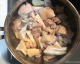 【簡単・作り置き】旬！たけのこ鶏肉の煮物作り方4写真