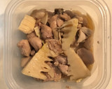 【簡単・作り置き】旬！たけのこ鶏肉の煮物作り方7写真