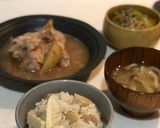 【基本・和食】たけのこ鶏肉の炊き込みご飯作り方7写真