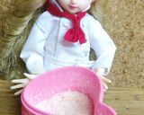 リカちゃん♡貝出汁オリーブ鶏油ラーメン作り方5写真