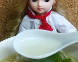 リカちゃん♡貝出汁オリーブ鶏油ラーメン作り方28写真
