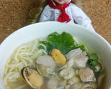 リカちゃん♡貝出汁オリーブ鶏油ラーメン作り方29写真