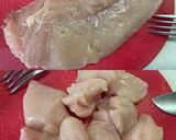 *塩レモンバジル唐揚げ*作り方1写真