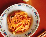 簡単!!うどんナポリタン作り方7写真