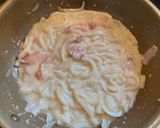 ダマにならず混ぜて簡単！グラタン風うどん作り方8写真