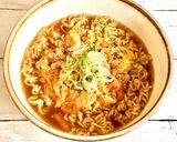 サッポロ一番で⭐️キムたまラーメン作り方7写真