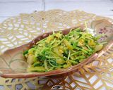 豆苗と高菜のナムル風作り方7写真