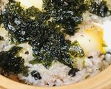 雑穀米プラスの餅入り雑炊作り方4写真