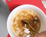 麺つゆで梅雑炊作り方9写真