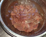 簡単給食　鉄分たっぷり！鶏レバーの生姜煮作り方1写真