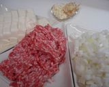 タマネギで節約❤麻婆豆腐作り方1写真