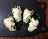 残りシチューでピーマンポテト焼き*･作り方5写真