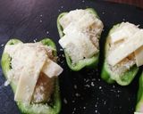 残りシチューでピーマンポテト焼き*･作り方6写真