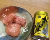 たらこを明太子に変身！！アレンジ作り方1写真